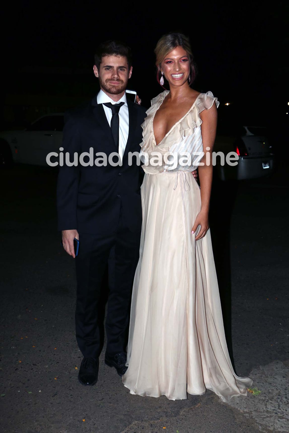 Gastón Soffritti y Steffi Roitman en la gala de Gente (Fotos: Movilpress). 