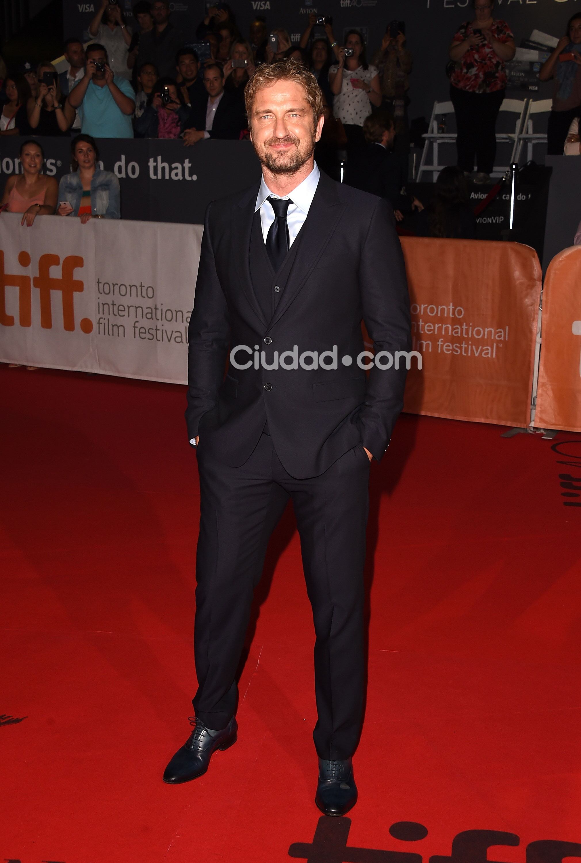 Gerard Butler, en el Festival de Cine de Toronto. (Foto: AFP)