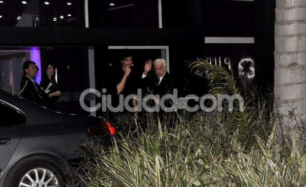 Gerardo Sofovich en el casamiento de Nazarena Vélez. (Foto: Jennifer Rubio)