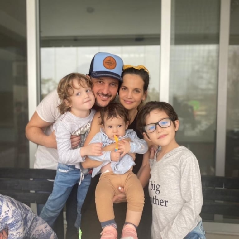 Germán Paoloski, hombre de televisión y familia:  "Soy feliz con mis tres hijos, y creo que es hasta acá, pero puede venir otro"