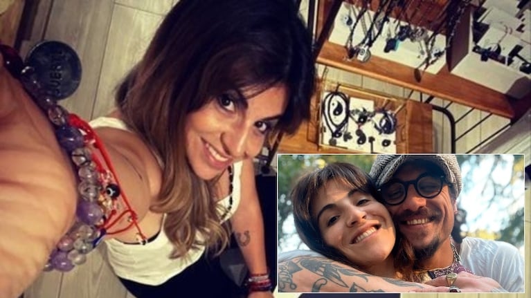 Gianinna Maradona anunció su separación de Daniel Osvaldo con un fuerte posteo junto a él (Fotos: Web)