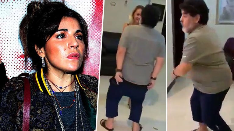 Gianinna Maradona, furiosa con la persona que filtró el polémico video de Diego: Siempre es mejor hablar de las miserias del otro