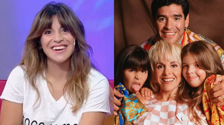 Gianinna Maradona recordó a Diego y le dedicó un conmovedor mensaje a Claudia Villañe.