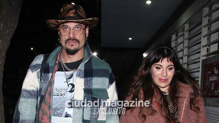 Gianinna Maradona y Daniel Osvaldo, juntos en Argentina (Fotos: Movilpress). 