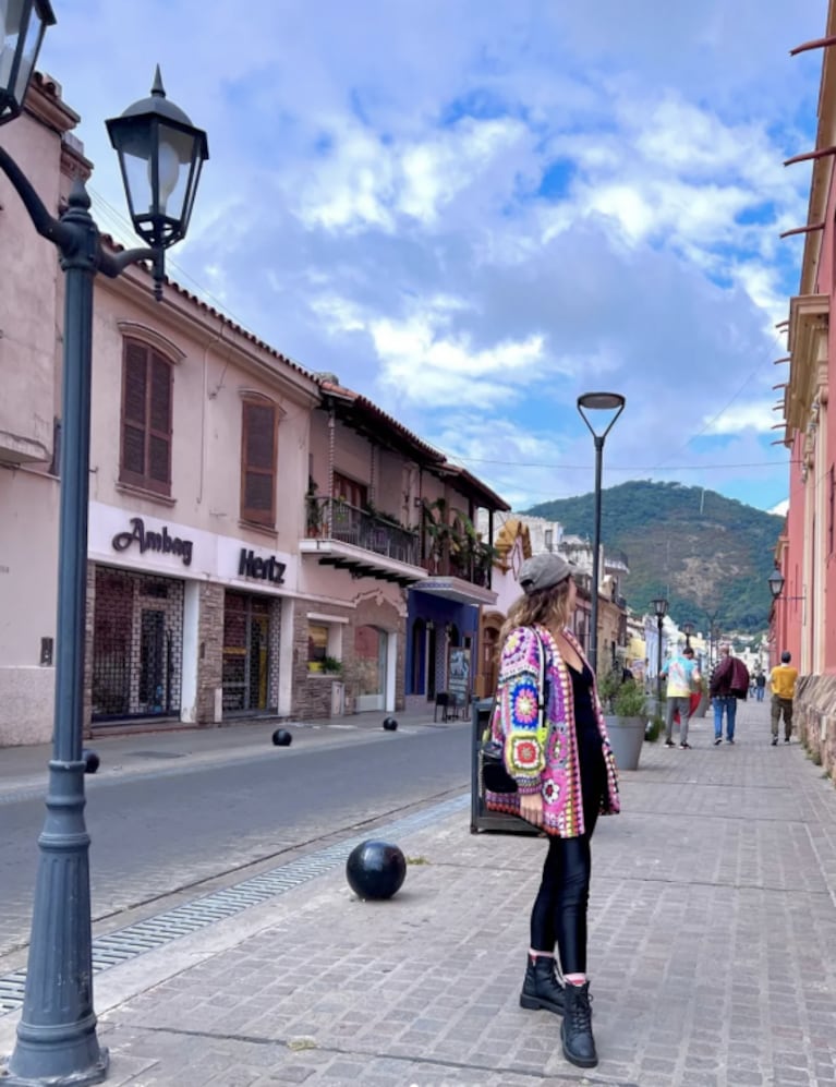 Gimena Accardi y Nicolás Vázquez compartieron las fotos de su viaje al Norte: "Salta la re linda"