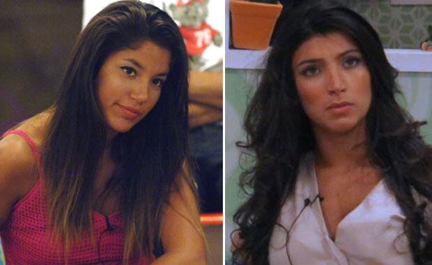 Gisele Marchi y Solange Gómez luchan por seguir en Gran Hermano 2011. (Fotos: Telefe)