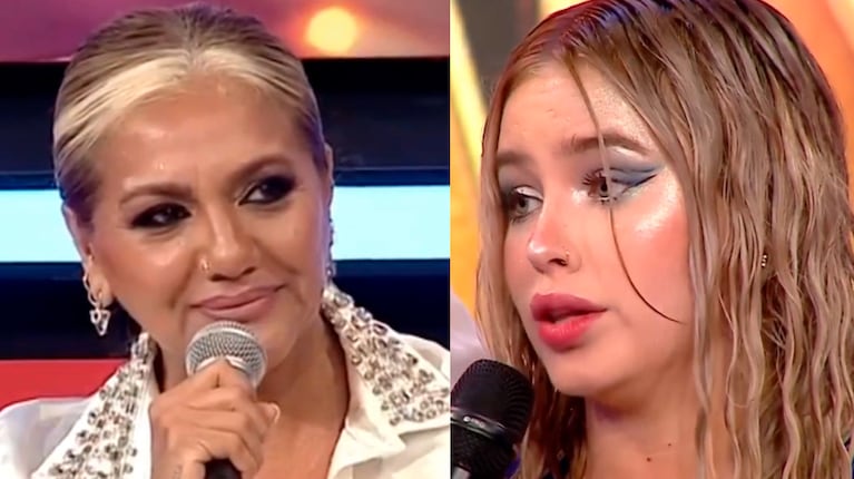 Gladys La Bomba Tucumana se cruzó muy fuerte con Coti Romero y abandonó furiosa el estudio del Cantando.