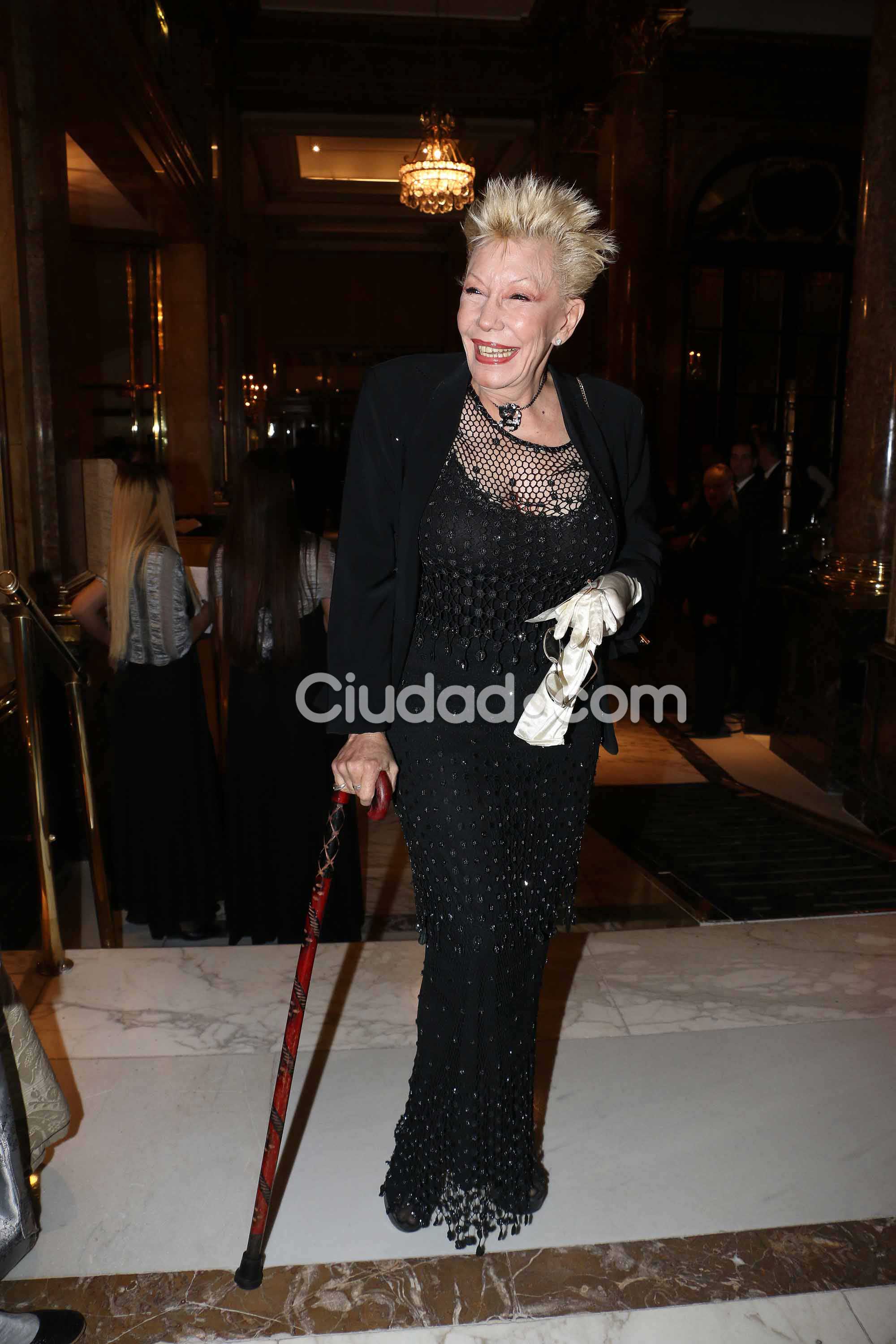 Gogó Rojo, en la gala de la Casa del teatro. (Foto: Movilpress)