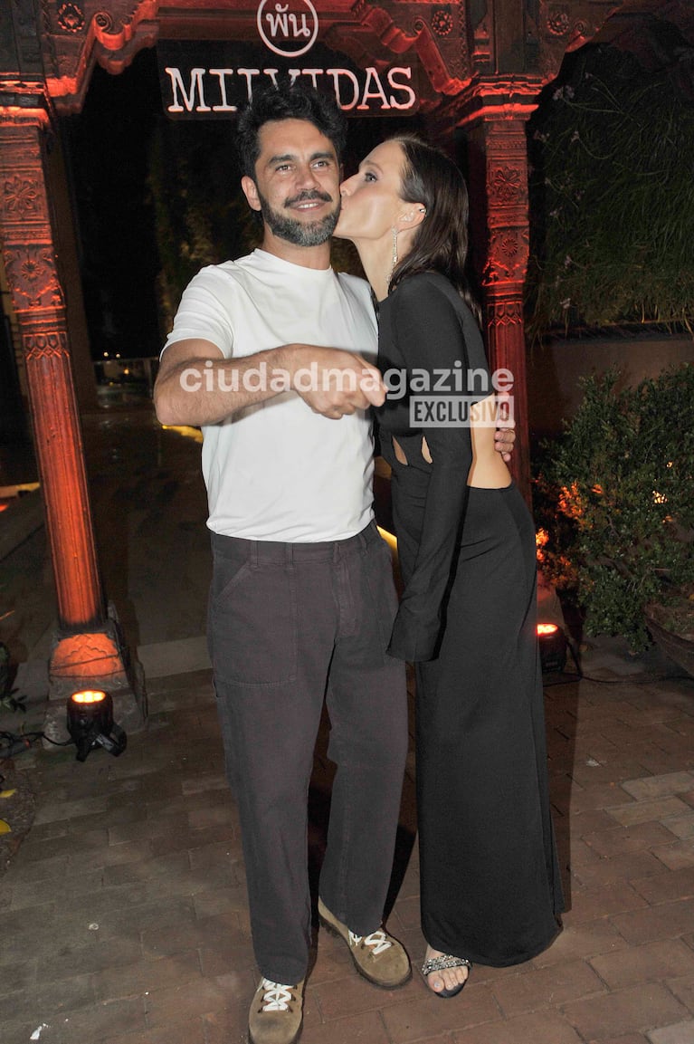 Gonzalo Heredia en el cumpleaños de Brenda Gandini (Foto: Movilpress).