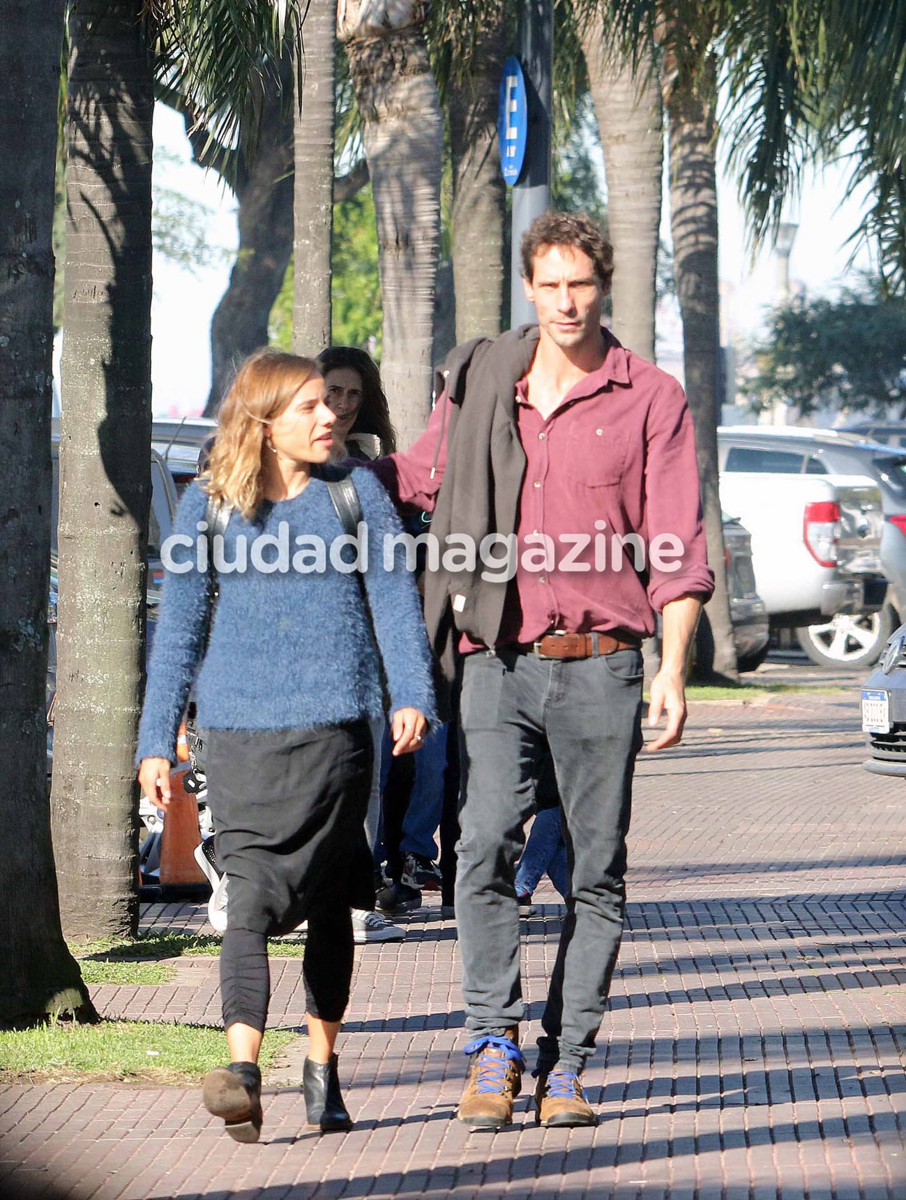 Gonzalo Valenzuela y María Gracia Omegna, juntos en Buenos Aires (Fotos: Movipress).