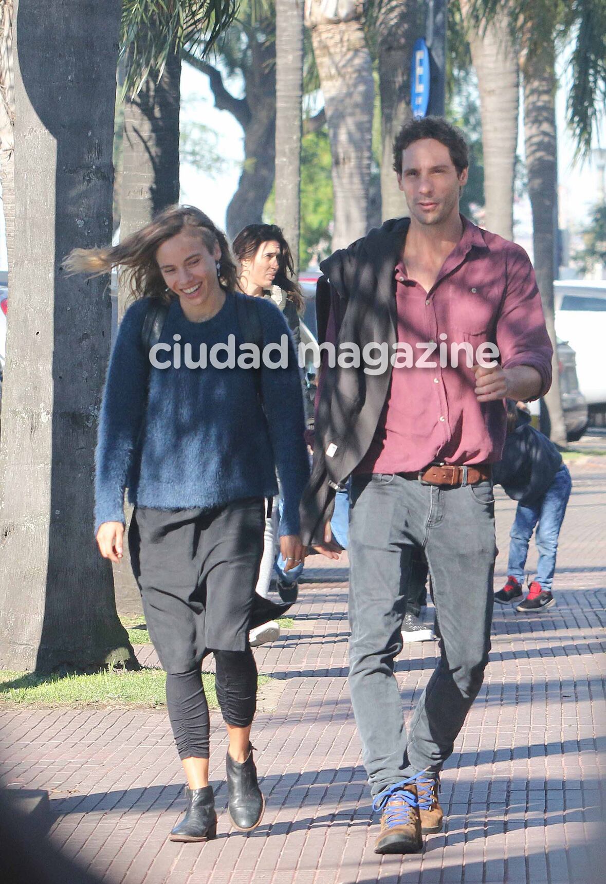 Gonzalo Valenzuela y María Gracia Omegna, juntos en Buenos Aires (Fotos: Movipress).