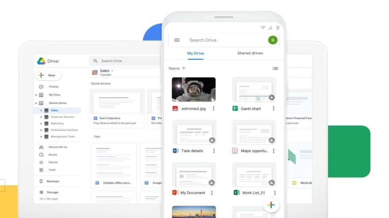 Google investiga un problema en Drive que borra automáticamente archivos de la nube