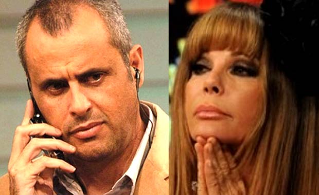 Graciela Alfano y Jorge Rial: guerra feroz por Twitter. (Fotos: Web)