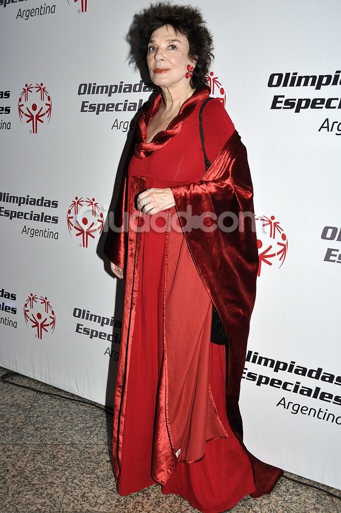 Graciela Borges eligió el rojo. (Foto: Jennifer Rubio-Ciudad.com)