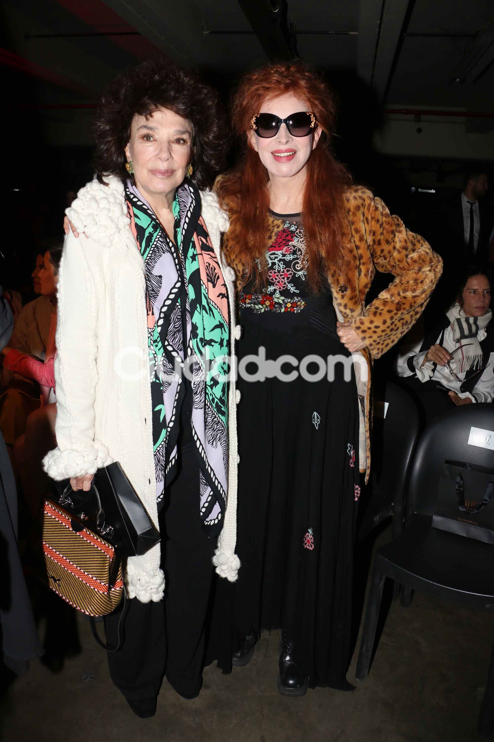 Graciela Borges y Nacha Guevara, dos grandes artistas que aman la moda  (Fotos: Movilpress).