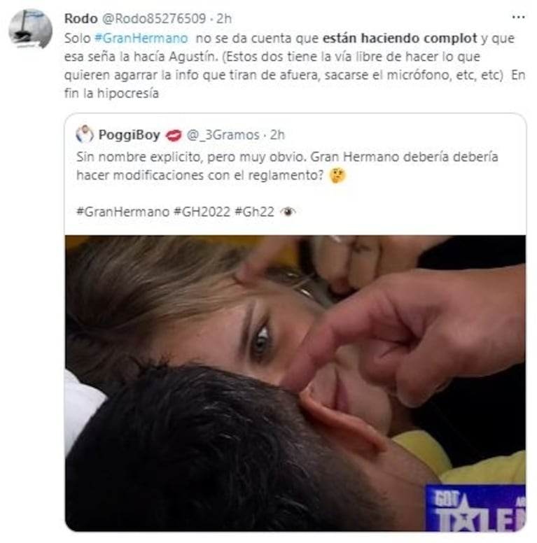 Gran Hermano 2022: aseguran que Coti y Conejo están haciendo complot y piden sanción en las redes