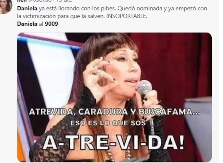 Gran Hermano 2022: Daniela fue la novena eliminada y estallaron los memes en las redes sociales