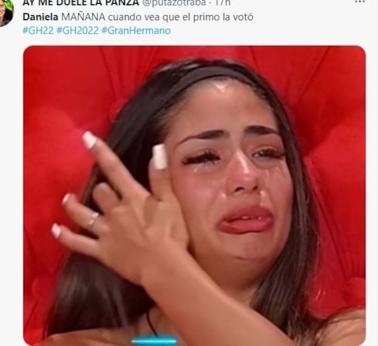 Gran Hermano 2022: Daniela fue la novena eliminada y estallaron los memes en las redes sociales