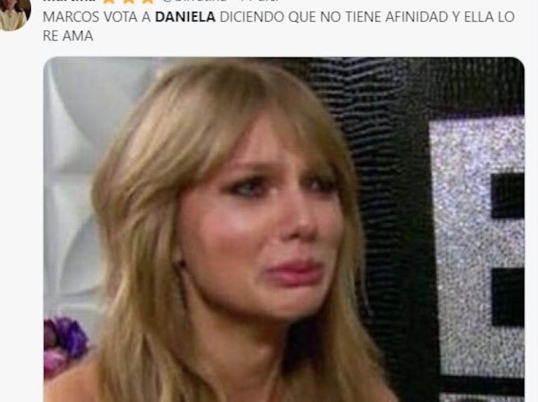 Gran Hermano 2022: Daniela fue la novena eliminada y estallaron los memes en las redes sociales