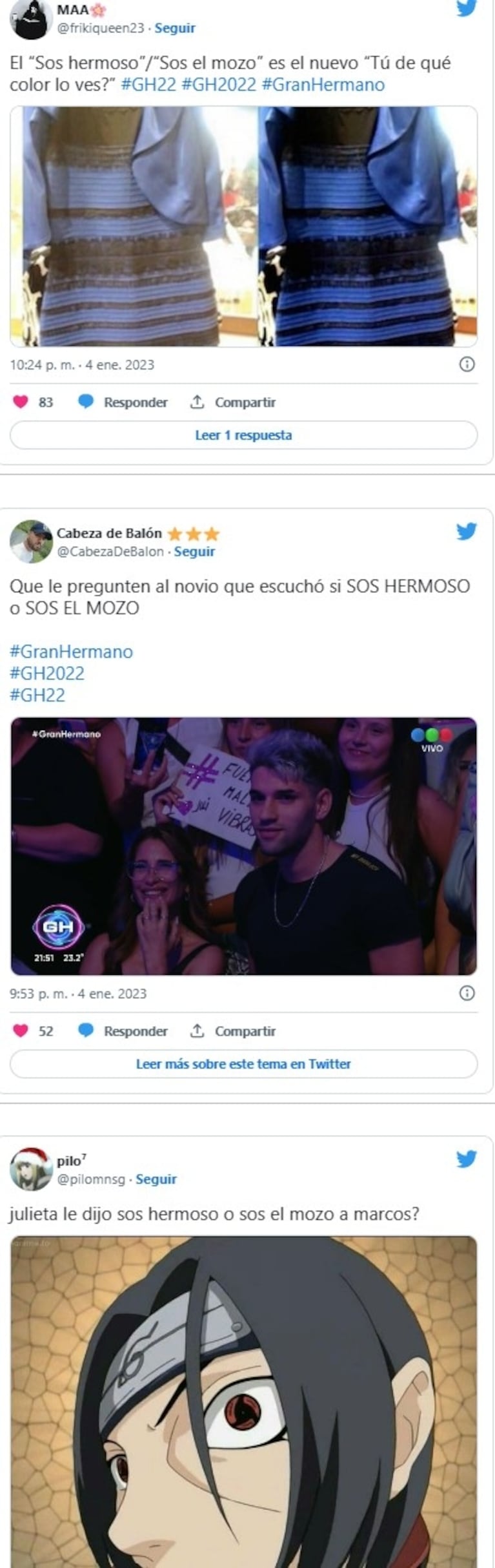 Gran Hermano 2022: Julieta le hizo un llamativo comentario a Marcos y estallaron los memes