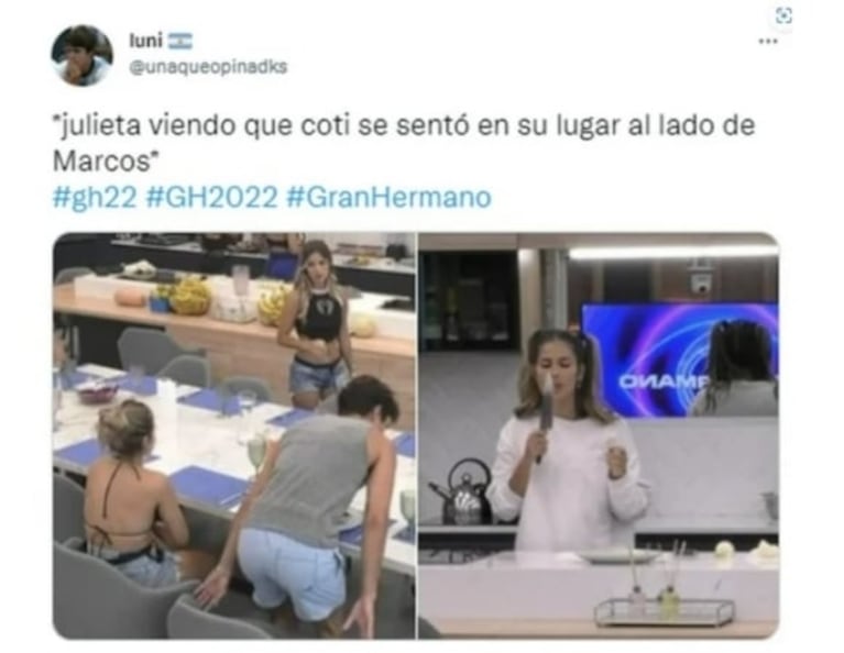 Gran Hermano 2022: Julieta Poggio conflictuada por la falta de papel higiénico