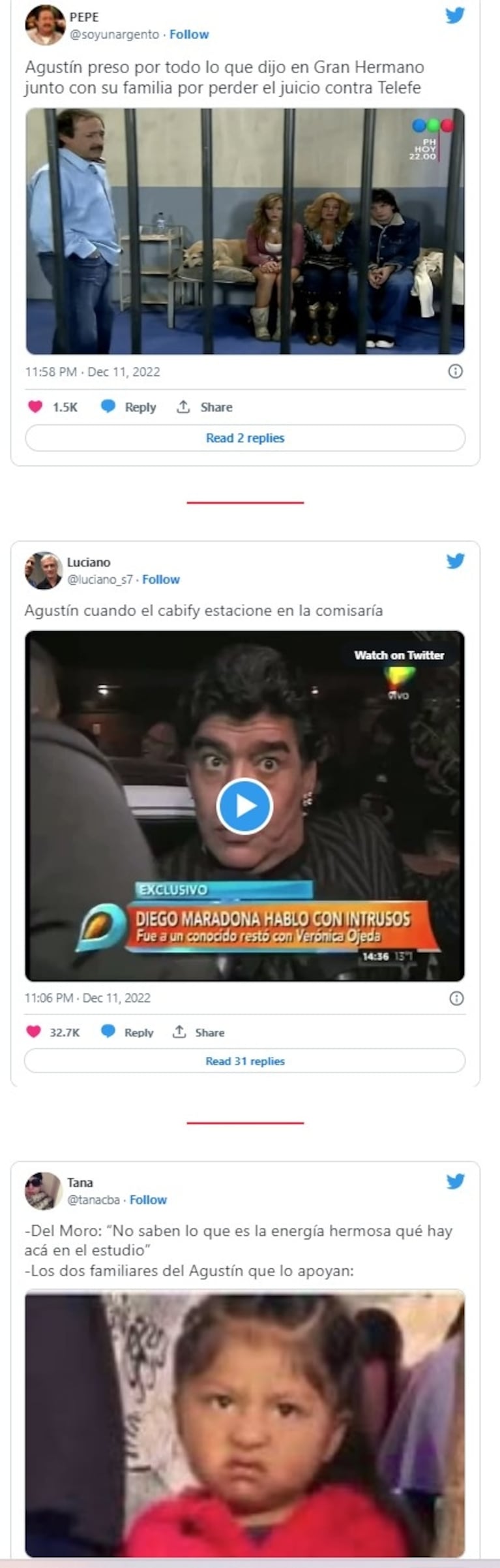 Gran Hermano 2022: los mejores memes y reacciones por la eliminación de Agustín