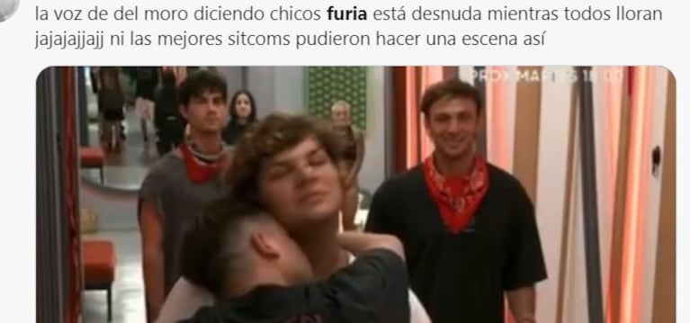 Gran Hermano 2023: Furia apareció desnuda en vivo y estallaron los memes