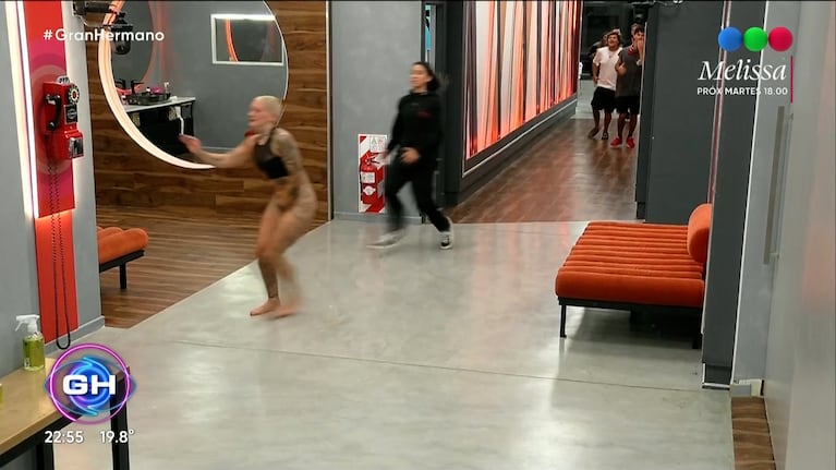 Gran Hermano 2023: Furia apareció desnuda en vivo y estallaron los memes