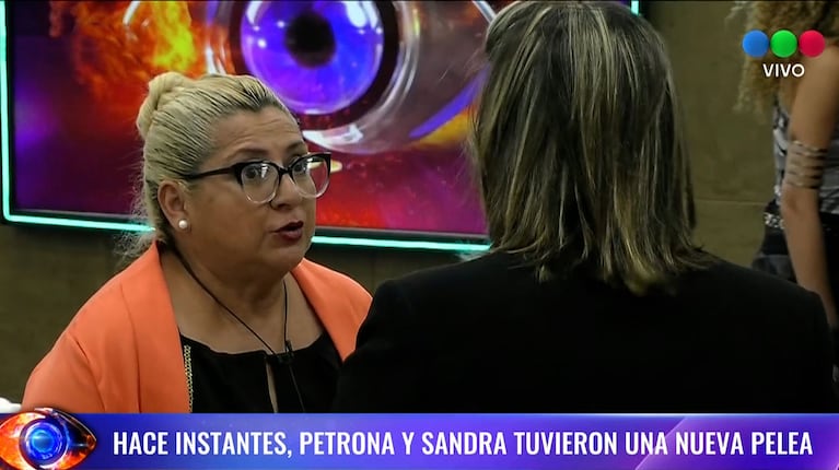 Gran Hermano 2024: Petrona y Sandra se dijeron de todo en plena gala de eliminación