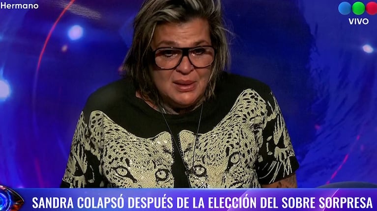 Gran Hermano 2024: por qué Sandra rompió en llanto en el confesionario y pidió irse de la casa