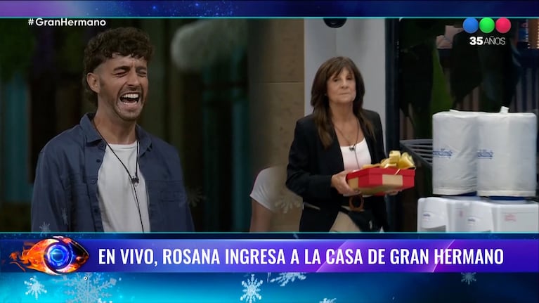 Gran Hermano: el desconsolado llanto de Ulises al reencontrarse con su mamá en el “Congelados”