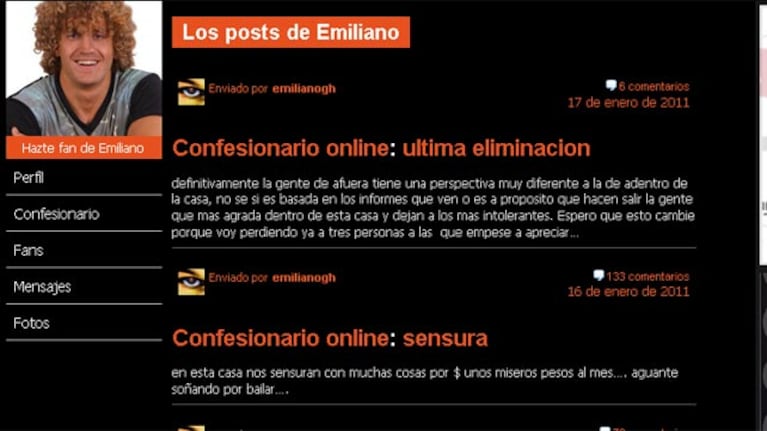 Gran Hermano: el provocador mensaje de Emiliano por Twitter