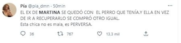 Gran Hermano: Martina lloró al reencontrarse con su perro Atilio, que no la reconoció