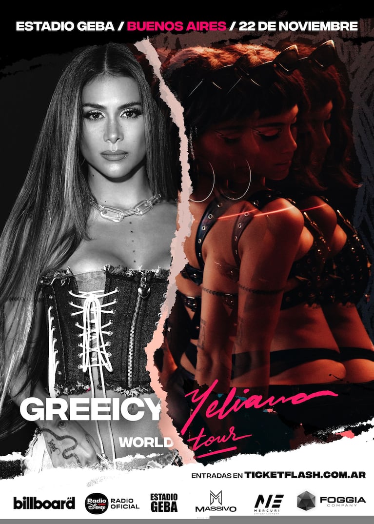 Greeicy-Yeliana World Tour llega a la Argentina: cuándo y dónde toca