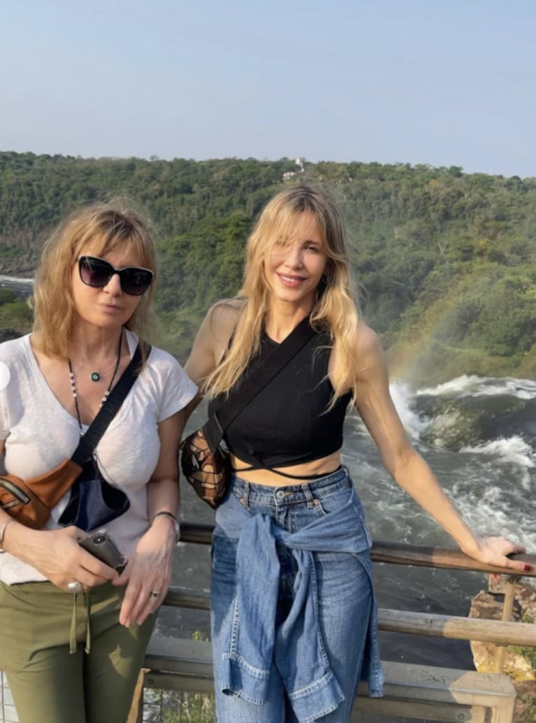 Guillermina Valdés compartió las postales más lindas de su viaje a Cataratas del Iguazú con sus hijos: "Enamorada del lugar"