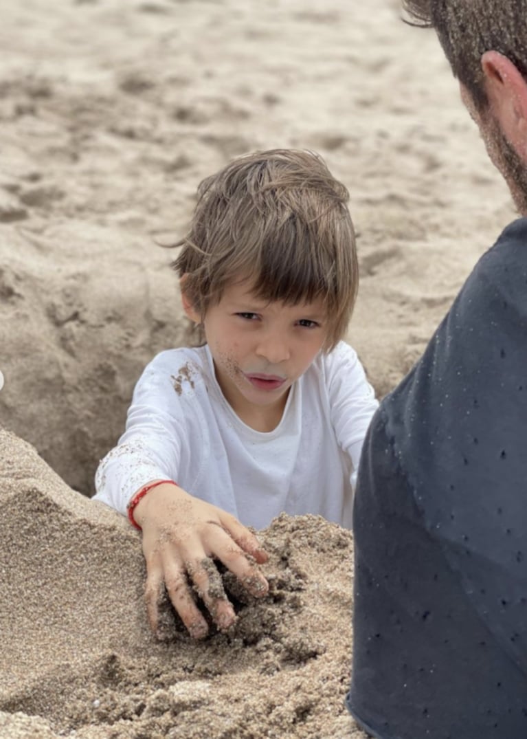 Guillermina Valdés viajó con Marcelo Tinelli y Lolo: la emotiva postal junto a su abuela en Necochea 