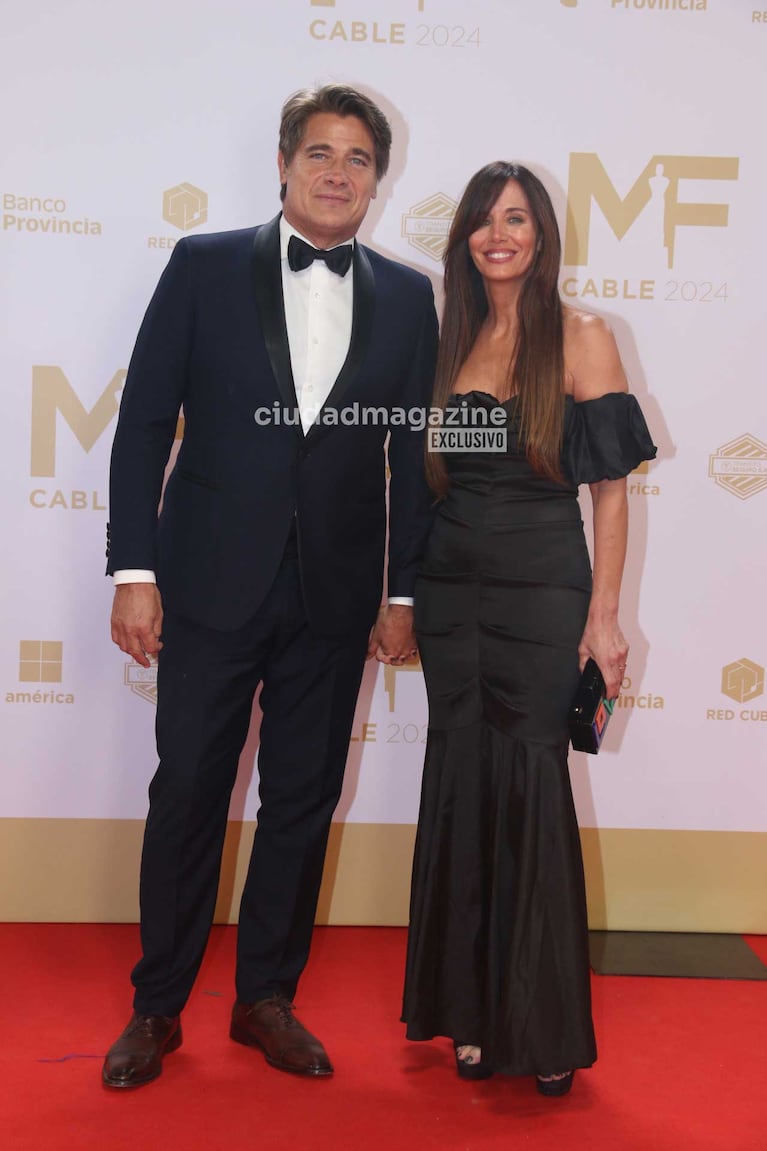 Guillermo Andino y su esposa Carolina Prat (Foto: Movilpress)