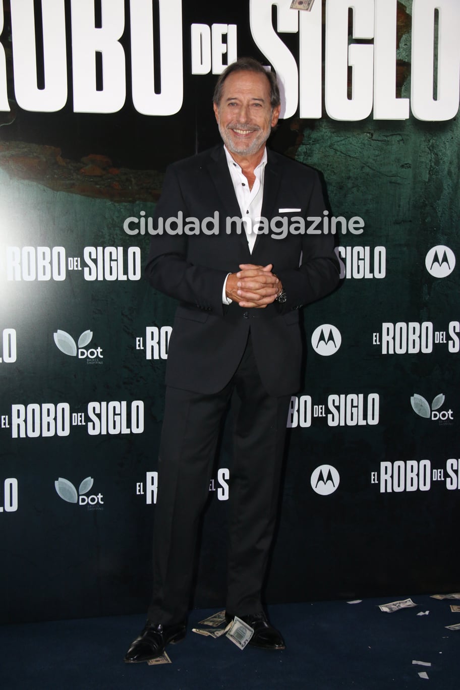 Guillermo Francella en la avant premiere de El Robo del Siglo. (Foto: Movilpress)