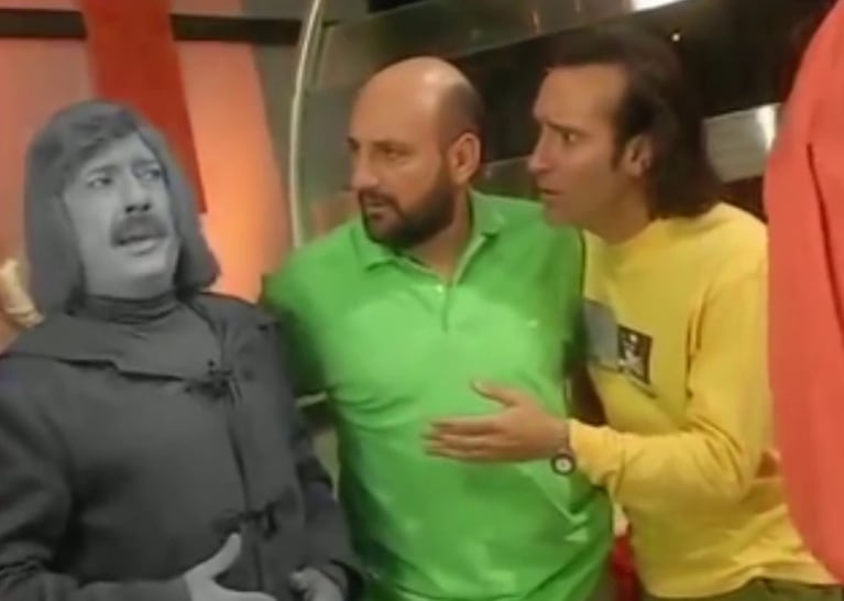 Guillermo Francella junto al Puma Goity y Manuel Wirzt en "Poné a Francella". (Foto: captura de Telefe)