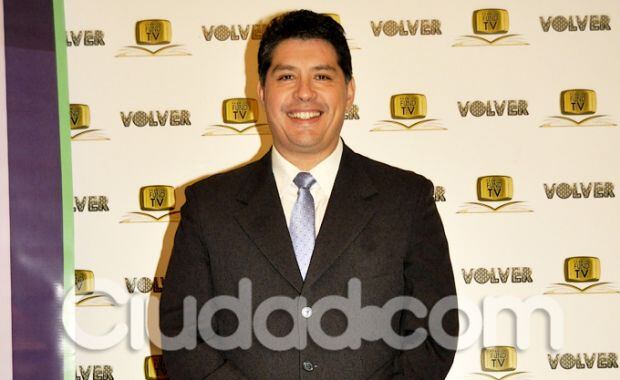 Guillermo Lobo en la entrega de los premios Fund TV. (Foto: Jennifer Rubio)