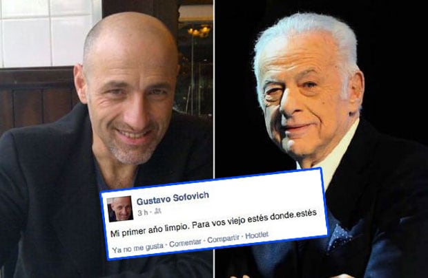 Gustavo Sofovich le dedicó su logro personal a su padre, Gerardo Sofovich. (Foto: Web)