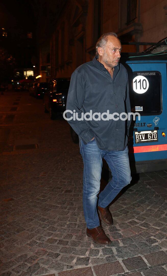 Gustavo Yankelevich, en la despedida de Gerardo Sofovich. (Foto: Movilpress)