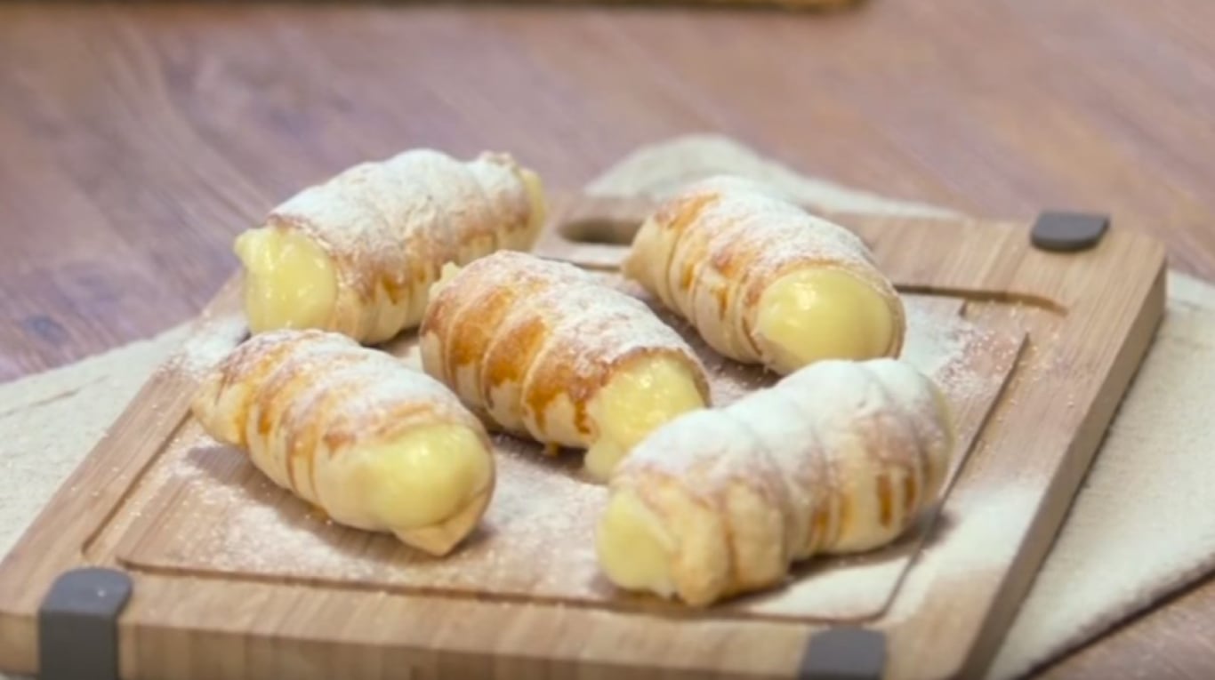 Hace cañoncitos de pastelera con esta receta de los expertos 