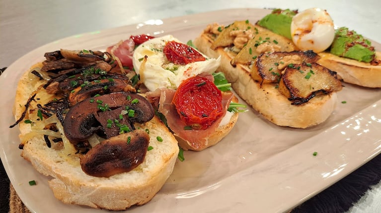 Hace este pan de campo para las más ricas bruschettas: receta fácil, paso a paso 