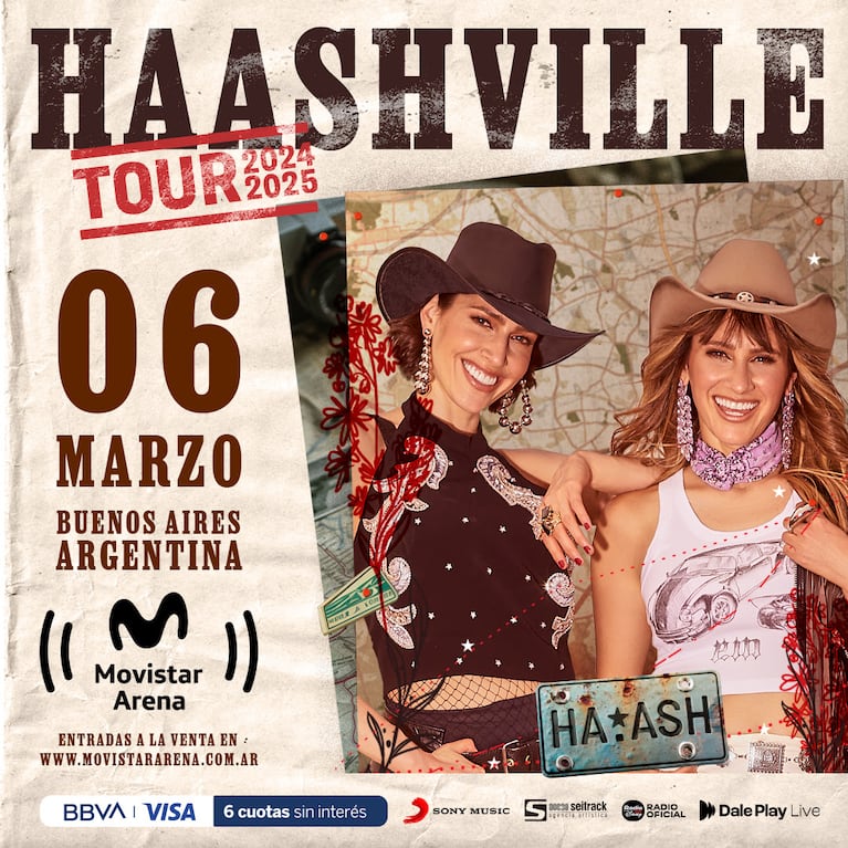 Hannah y Ashley, “Las reinas del sold out”, visitarán nuestro país el 06 de marzo de 2025 en el Movistar Arena.