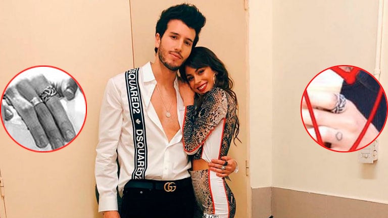 ¿Hay romance? La coincidencia glam de Tini Stoessel y Sebastián Yatrá: usan el mismo anillo