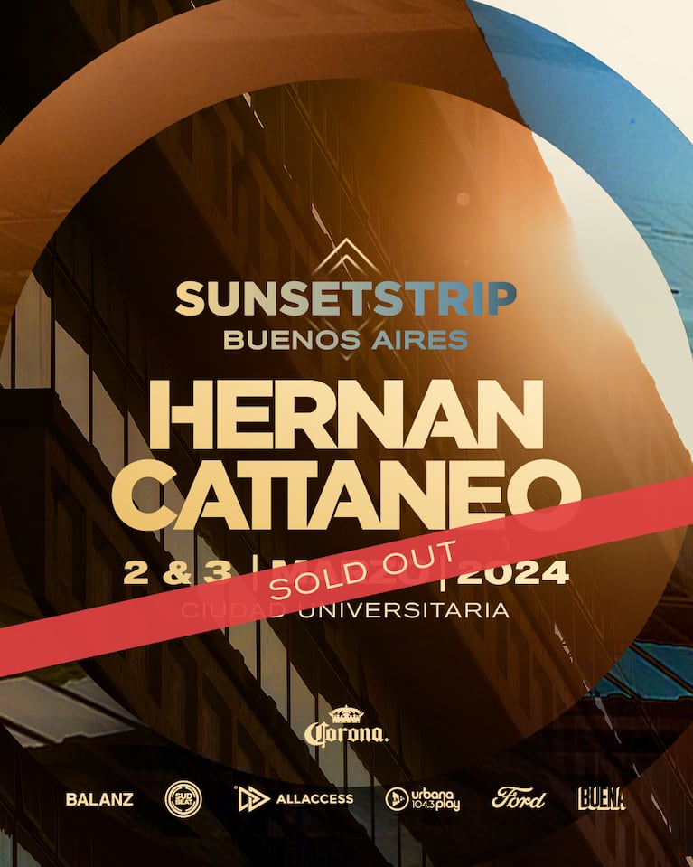 Hernán Cattaneo en Sunsetstrip 2024: todo lo que necesitás saber del show de música electrónica más esperado