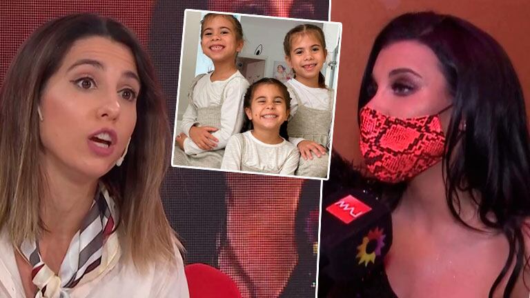 Cinthia Fernández llevará a juicio a Charlotte Caniggia por decir que "curra" con sus hijas