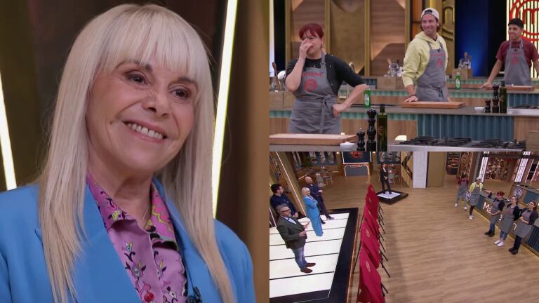 Los participantes de MasterChef se sorprendieron al recibir la visita sorpresa de Claudia Villafañe