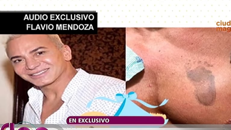 Flavio Medonza fue papá